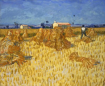 Récolte de maïs en Provence - Vincent van Gogh